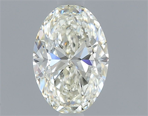 Picture of Natural Diamond 0.70 Carats, Oval with  Cut, K Color, VVS1 Clarity and Certified by GIA
