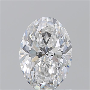 Picture of Natural Diamond 1.20 Carats, Oval with  Cut, D Color, SI1 Clarity and Certified by GIA
