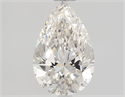 Natural Diamond 1.06 Carats, Pear with  Cut, H Color, IF Clarity and Certified by GIA
