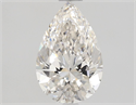 Diamante Natural 1.06 quilates, De pera , Color H, claridad IF y certificado GIA