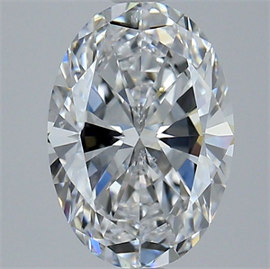 Picture of Natural Diamond 2.50 Carats, Oval with  Cut, D Color, SI1 Clarity and Certified by GIA