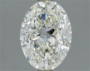 Picture of Natural Diamond 1.23 Carats, Oval with  Cut, I Color, VVS2 Clarity and Certified by IGI