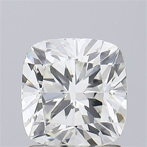 Foto Diamante Natural 1.51 quilates, Del cojín , Color J, claridad VS1 y certificado GIA de