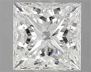 Picture of Natural Diamond 2.22 Carats, Princess with  Cut, G Color, VS1 Clarity and Certified by GIA