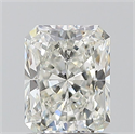 Natural Diamond 0.91 Carats, Radiant with  Cut, J Color, VS1 Clarity and Certified by GIA