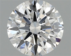 Picture of Lab Grown Diamond 1.10 Carats, Round with Ideal Cut, D Color, VVS2 Clarity and Certified by IGI