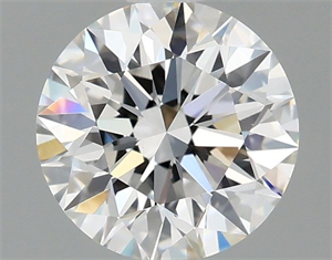 Picture of Lab Grown Diamond 1.08 Carats, Round with Excellent Cut, E Color, VVS2 Clarity and Certified by IGI