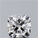 Natural Diamond 1.53 Carats, Cushion with  Cut, E Color, VS2 Clarity and Certified by GIA