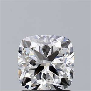 Foto Diamante Natural 1.53 quilates, Del cojín , Color E, claridad VS2 y certificado GIA de