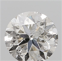 Natural Diamond 0.70 Carats, Round with Very Good Cut, I Color, SI2 Clarity and Certified by IGI