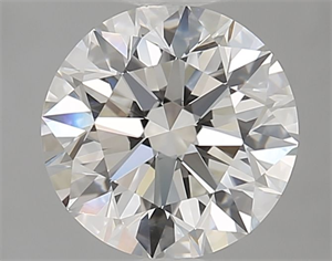 Picture of Natural Diamond 2.10 Carats, Round with Excellent Cut, H Color, VVS1 Clarity and Certified by GIA