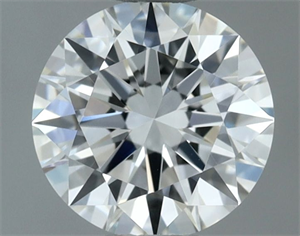 Foto Diamante Natural 0.50 quilates, Redondo , Color G, claridad VVS1 y certificado IGI de