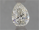 Diamante Natural 0.40 quilates, De pera , Color H, claridad SI1 y certificado GIA