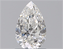 Natural Diamond 0.90 Carats, Pear with  Cut, F Color, SI2 Clarity and Certified by GIA