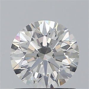 Picture of Natural Diamond 0.80 Carats, Round with Excellent Cut, H Color, SI1 Clarity and Certified by GIA