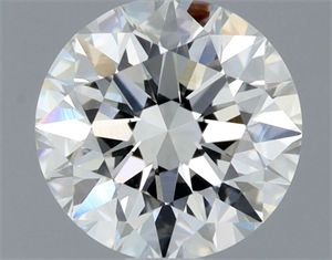 Picture of Natural Diamond 0.71 Carats, Round with Excellent Cut, H Color, VS2 Clarity and Certified by GIA