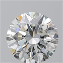 Diamante Natural 0.80 quilates, Redondo , Color J, claridad VS2 y certificado GIA