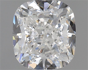 Foto Diamante Natural 0.70 quilates, Del cojín , Color F, claridad VS2 y certificado GIA de