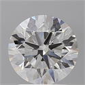Del inventario de diamantes de laboratorio, 2.10 quilates, Redondo , Color E, claridad VVS2 y certificado IGI