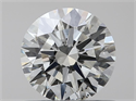 Natural Diamond 0.56 Carats, Round with Excellent Cut, J Color, SI1 Clarity and Certified by GIA