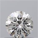 Natural Diamond 0.40 Carats, Round with Excellent Cut, F Color, VVS1 Clarity and Certified by GIA
