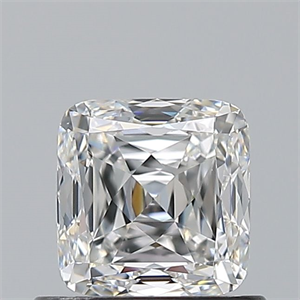 Foto Diamante Natural 0.76 quilates, Del cojín , Color F, claridad VS1 y certificado GIA de