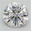 Lab Grown Diamond 1.06 Carats, Round with Ideal Cut, E Color, VS2 Clarity and Certified by IGI