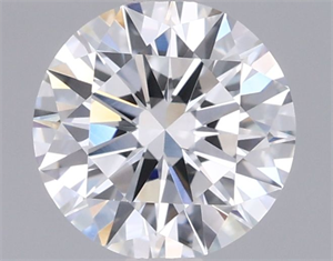 Picture of Lab Grown Diamond 1.02 Carats, Round with Excellent Cut, E Color, VVS2 Clarity and Certified by IGI