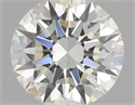 Natural Diamond 0.71 Carats, Round with Very Good Cut, I Color, VS1 Clarity and Certified by GIA