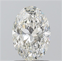 Diamante Natural 1.01 quilates, Ovalado , Color I, claridad SI1 y certificado GIA