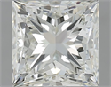 Diamante Natural 1.45 quilates, Princesa , Color I, claridad VVS1 y certificado IGI