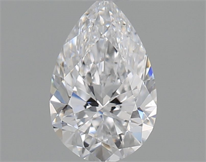 Picture of Natural Diamond 0.50 Carats, Pear with  Cut, D Color, VS2 Clarity and Certified by GIA