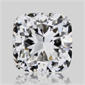 Natural Diamond 0.45 Carats, Cushion with  Cut, E Color, VVS2 Clarity and Certified by GIA