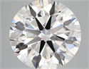 Lab Grown Diamond 8.51 Carats, Round with Ideal Cut, H Color, VS2 Clarity and Certified by IGI