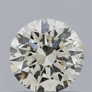 Picture of Natural Diamond 0.70 Carats, Round with Excellent Cut, J Color, SI1 Clarity and Certified by IGI