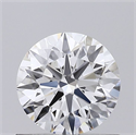 Del inventario de diamantes de laboratorio, 0.73 quilates, Redondo , Color D, claridad VS1 y certificado IGI
