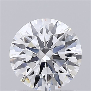 Picture of Lab Grown Diamond 1.00 Carats, Round with Ideal Cut, D Color, VVS1 Clarity and Certified by IGI