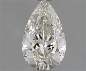 Picture of Natural Diamond 1.50 Carats, Pear with  Cut, H Color, SI2 Clarity and Certified by GIA