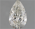 Natural Diamond 1.50 Carats, Pear with  Cut, H Color, SI2 Clarity and Certified by GIA