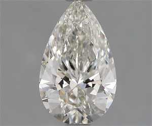 Picture of Natural Diamond 1.50 Carats, Pear with  Cut, H Color, SI2 Clarity and Certified by GIA