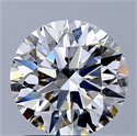 Diamante Natural 1.53 quilates, Redondo , Color H, claridad VS1 y certificado GIA