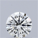 Natural Diamond 0.71 Carats, Round with Excellent Cut, L Color, VVS1 Clarity and Certified by GIA