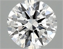 Del inventario de diamantes de laboratorio, 1.53 quilates, Redondo , Color F, claridad VVS2 y certificado IGI