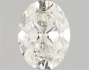 Picture of Natural Diamond 0.71 Carats, Oval with  Cut, I Color, I1 Clarity and Certified by GIA