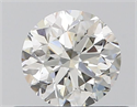Natural Diamond 0.50 Carats, Round with Very Good Cut, I Color, VVS2 Clarity and Certified by GIA