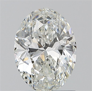 Picture of Natural Diamond 1.20 Carats, Oval with  Cut, G Color, SI2 Clarity and Certified by GIA