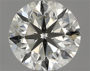 Foto Diamante Natural 0.71 quilates, Redondo , Color K, claridad SI1 y certificado GIA de