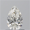 Natural Diamond 0.70 Carats, Pear with  Cut, G Color, VVS2 Clarity and Certified by GIA