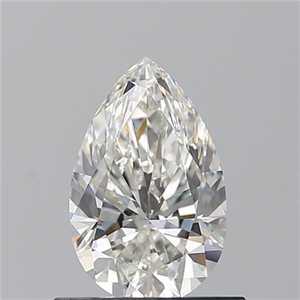 Picture of Natural Diamond 0.70 Carats, Pear with  Cut, G Color, VVS2 Clarity and Certified by GIA