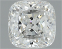 Diamante Natural 1.51 quilates, Del cojín , Color F, claridad VS2 y certificado GIA